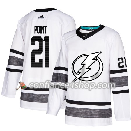 Adidas Maillot de Hockey Tampa Bay Lightning Brayden Point 21 2019 All-Star Blanc Authentic - Homme